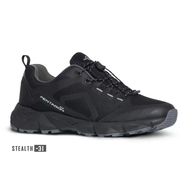  Škornji PENTAGON KION WP TREKKING SHOES K15051 PRIKRITA ČRNA 