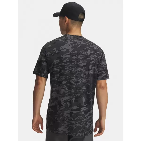  Moška majica s kratkimi rokavi UNDER ARMOUR UA ABC CAMO SS 1357727-026 SIVA 