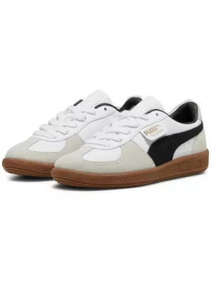 Otroški čevlji PUMA PALERMO LTH JR 39727501 PUMA BELA/HLAPNA SIVA/GUMIJA