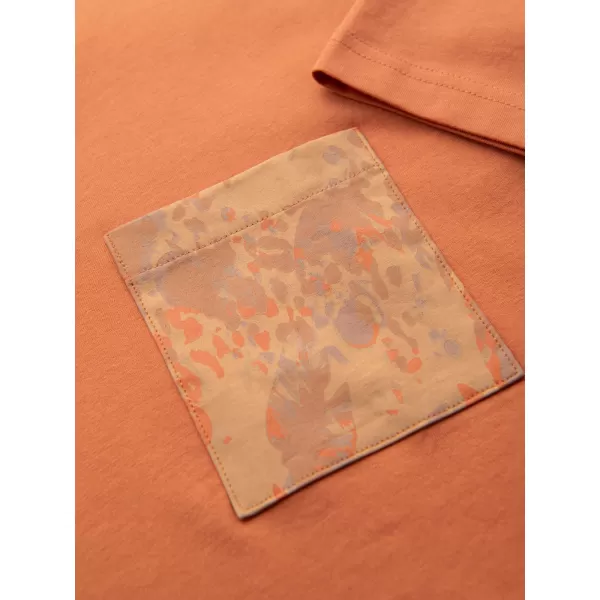  Srajca OMBRE OM-TSPT-0227 ORANŽNA 