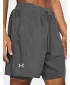 Moške kratke hlače UNDER ARMOUR UA LAUNCH 7'' 2-IN-1 SHORTS 1382641-025 SIVA