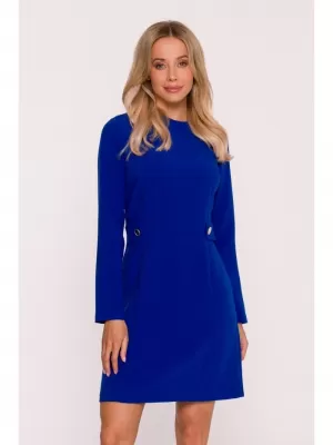 Obleka STYLOVE S419 KRALJEVSKO MODRA