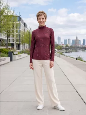Srajca ALTISPORT GERDA BURGUND