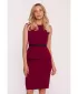 Obleka STYLOVE S427 KOSTANJEVA
