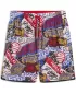 Kratke hlače PUMA HOOPERHOTLINE AOP 7" SHORTS 63283701 ZA VES ČAS RDEČE/AOP