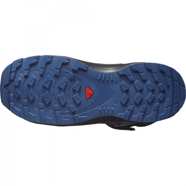  Otroški čevlji SALOMON XA PRO V8 WINTER WATERPROOF J TURBULENCA/ČRNA/TEMNO MODRA 