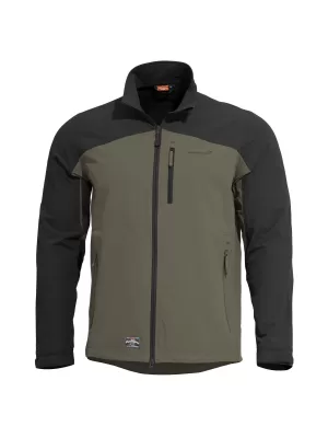 Jakna PENTAGON ELITE LIGHT SOFTSHELL JACKET K08044 RJAVO SIVA/MEŠ