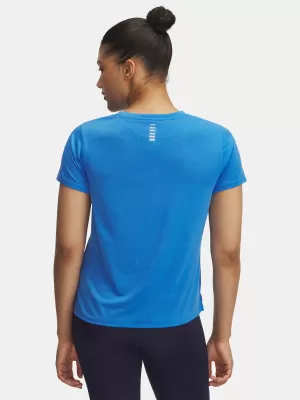 Ženska majica s kratkimi rokavi UNDER ARMOUR UA LAUNCH SHORTSLEEVE 1382434-402 MODRA