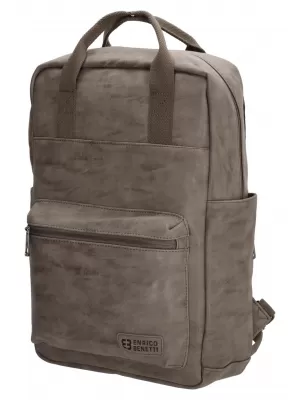 Nahrbtnik ENRICO BENETTI ROTTERDAM 13 NOTEBOOK BACKPACK SREDNJE TAUPE