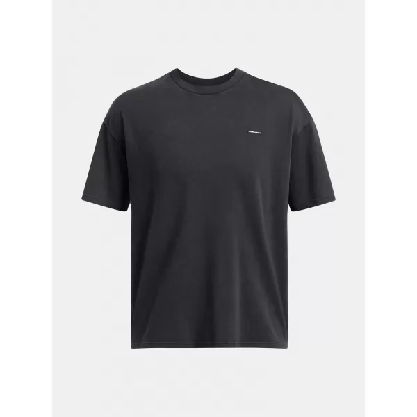  Moška majica s kratkimi rokavi UNDER ARMOUR UA M HW OS LOGO WASH SS 1389147-001 ČRNA 