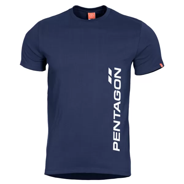  Majica s kratkimi rokavi PENTAGON VERTICAL K09012 POLNOČNO MODRA 