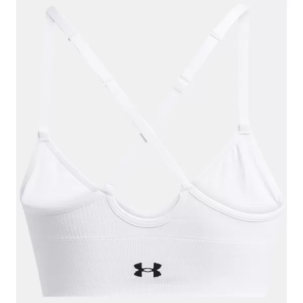  Ženski nedrček UNDER ARMOUR VANISH SEAMLESS LOW BRA 1384417-100 BELA 