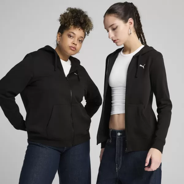  Ženska jakna PUMA ESS FULL-ZIP HOODIE FL 68240401 PUMA ČRNA 