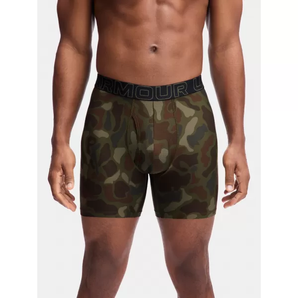  Moške boksarice UNDER ARMOUR M UA PERF TECH (3KS) 1383879-392 ČRNA S SONČNO ORAN 