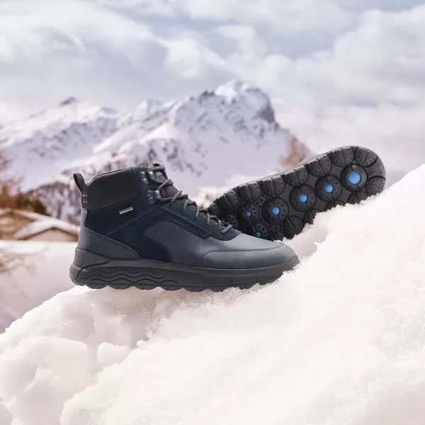  Moški gležnarji GEOX SPHERICA 4X4 ABX TEMNO MODRA 