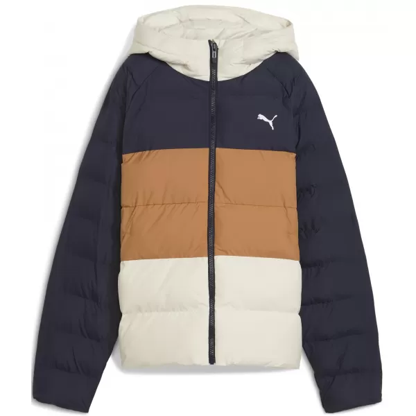  Otroška jakna PUMA SYNTHETIC HOODED PUFFER JACKET 68840416 NOVA MORNARICA 
