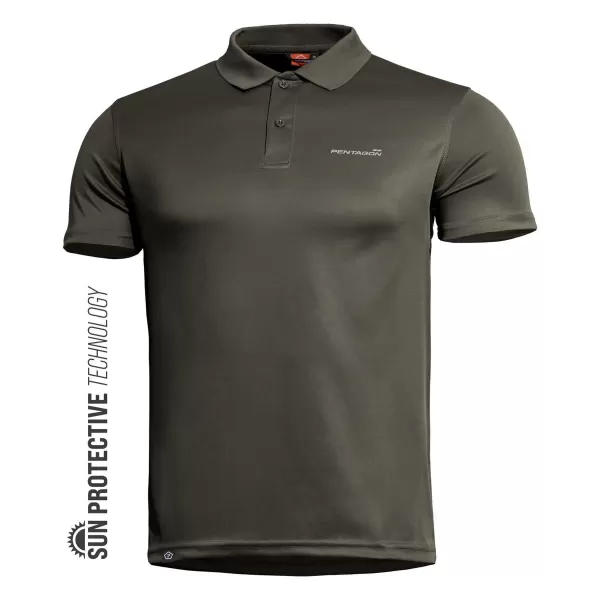  Majica s kratkimi rokavi PENTAGON ANASSA POLO K09017 RANGER ZELENA 