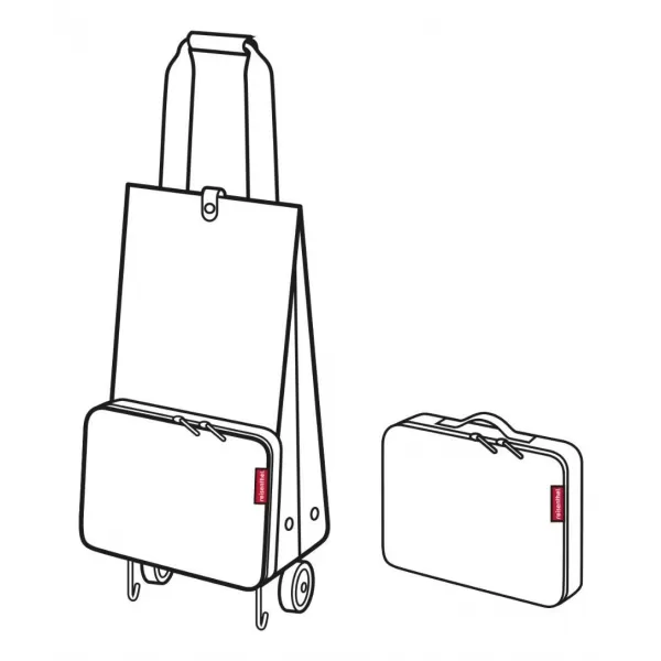  Torba REISENTHEL FOLDABLETROLLEY ČRNA 