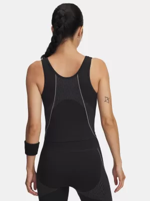Ženski brezrokavnik UNDER ARMOUR UA VANISH SEAMLESS TANK 6000640-004 ČRNA