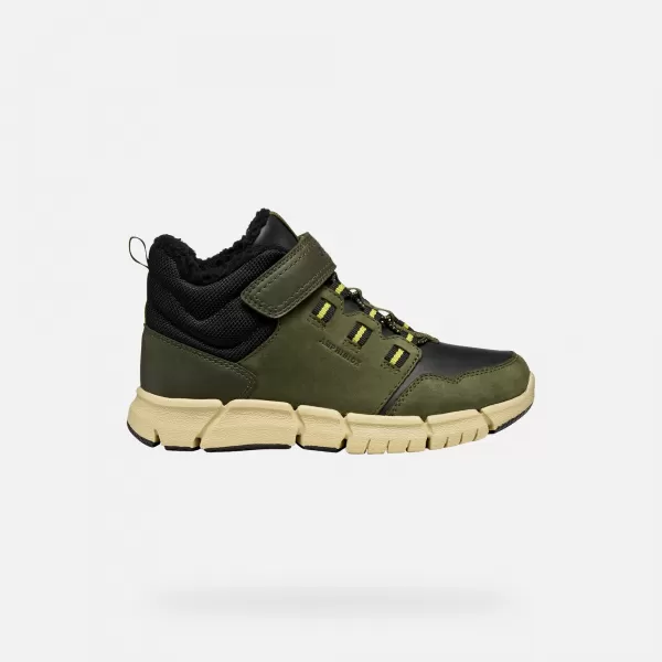  Fantovski gležnjarji GEOX FLEXYPER B ABX J949XA032MEC0498 KAKI 