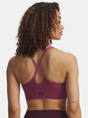 Ženski nedrček UNDER ARMOUR VANISH SEAMLESS LOW BRA 1384417-659 RDEČA