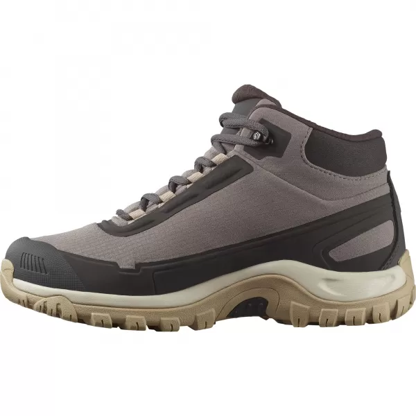  Ženski čevlji SALOMON SHELTER WATERPROOF W PLUM KITTEN/FANTOM/DESSERT TAN 