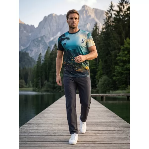  Moška vrhunska majica za prosti čas ALTISPORT VOJ/ALM116TR06 NEVIHTA 