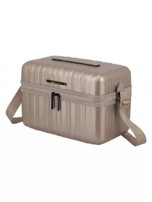 Kovček TRAVELITE BARBARA NOVELTY BEAUTY CASE SATENAST GOL