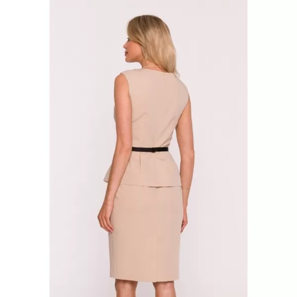  Obleka STYLOVE S427 BEŽ 