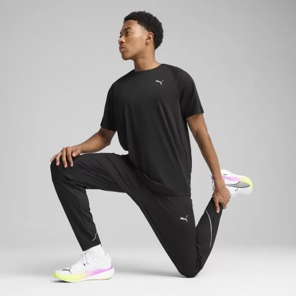  Srajca PUMA M RUN CLOUDSPUN TEE 52662901 PUMA ČRNA 
