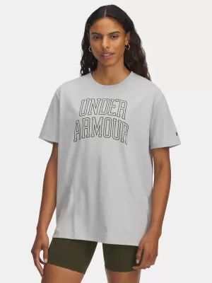 Ženska majica s kratkimi rokavi UNDER ARMOUR RIVAL OS CAMPUS TEE 6007883-011 SIVA