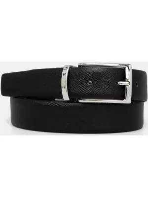 Moški pas GEOX U35K5AB0076C0630 ČRNA