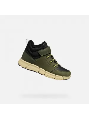 Fantovski gležnjarji GEOX FLEXYPER B ABX J949XA032MEC0498 KAKI