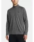 Moška majica s kratkimi rokavi UNDER ARMOUR UA TECH TEXTURED 1/2 ZIP 1382797-025 SIVA
