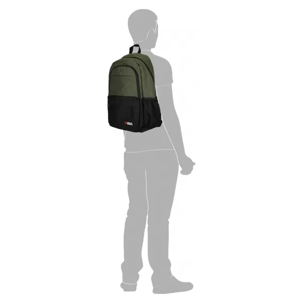  Nahrbtnik ENRICO BENETTI HAMBURG NOTEBOOK BACKPACK 23 L OLIVNO 