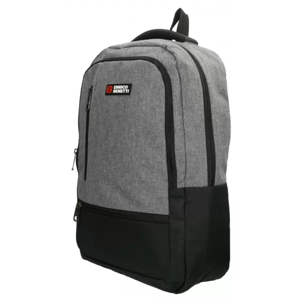  Nahrbtnik ENRICO BENETTI HAMBURG 15 NOTEBOOK BACKPACK SVETLO SIVA 