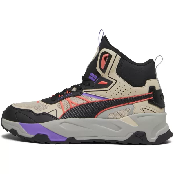  Škornji PUMA TRINITY MID HYBRID 39232703 GRANOLA/ČRNA/OGNJENA KORALA 