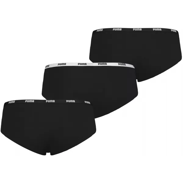  Hlačke PUMA HIPSTER 3P PACK 90759202 ČRN 