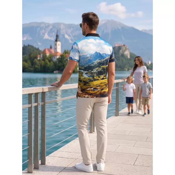  Moška funkcionalna majica z vrhunskim ovratnikom ALTISPORT VOJ/ALM116TR05 GORE 