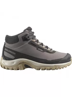Ženski čevlji SALOMON SHELTER WATERPROOF W PLUM KITTEN/FANTOM/DESSERT TAN