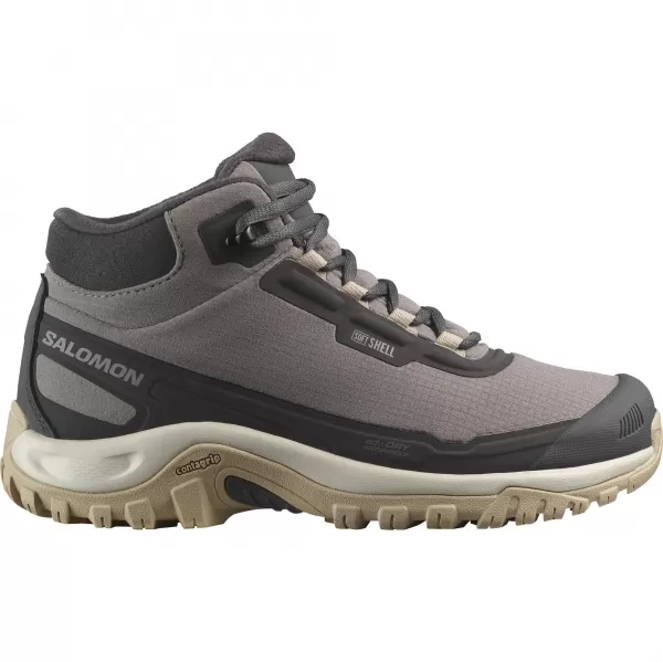  Ženski čevlji SALOMON SHELTER WATERPROOF W PLUM KITTEN/FANTOM/DESSERT TAN 
