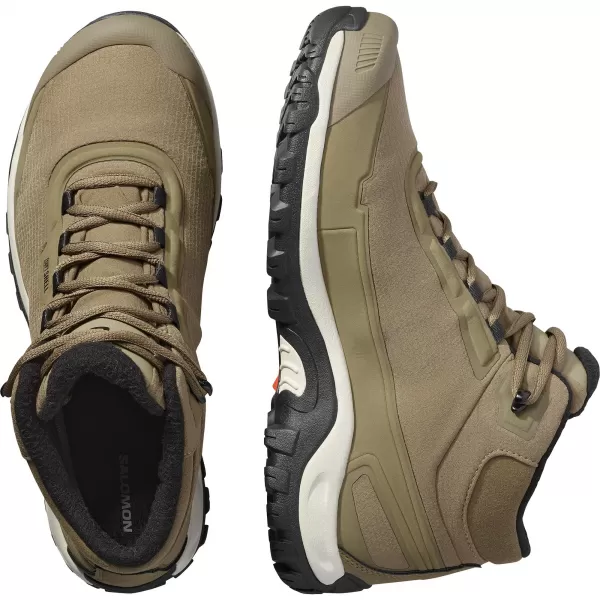  Moški čevlji SALOMON SHELTER WATERPROOF KAMNITO SIV/ČRN/DEŽEVEN DAN 