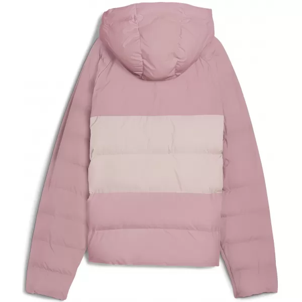  Otroška jakna PUMA SYNTHETIC HOODED PUFFER JACKET 68840465 URAVNOVEŠENA ROZA 