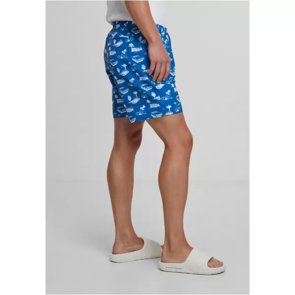  Kopalke URBAN CLASSICS TB2679 SVETLO MODRA/BELA 