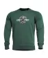 Pulover PENTAGON HAWK SWEATER LONE WOLF K09019 SPRINGBOK ZELENA
