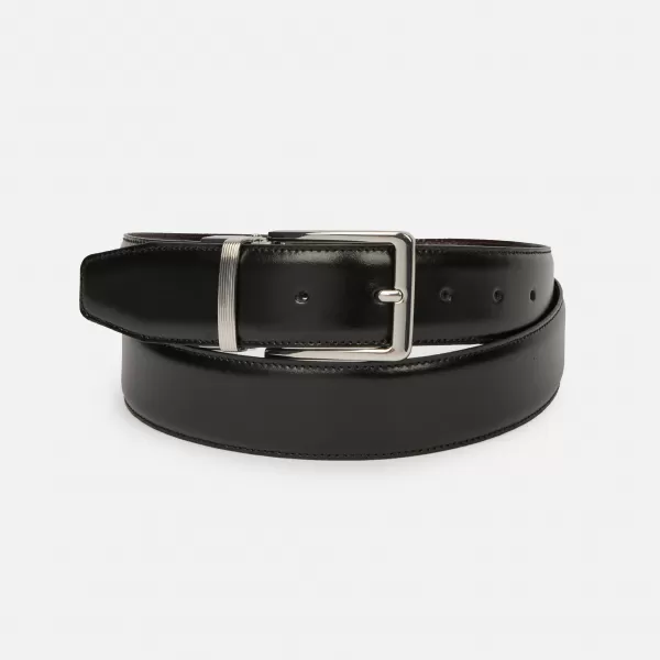  Moški pas GEOX BELT G011217 ČRNA 