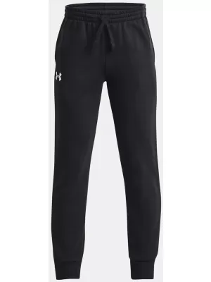 Fantovske trenirke UNDER ARMOUR UA RIVAL FLEECE JOGGERS 1379787-001 ČRNA