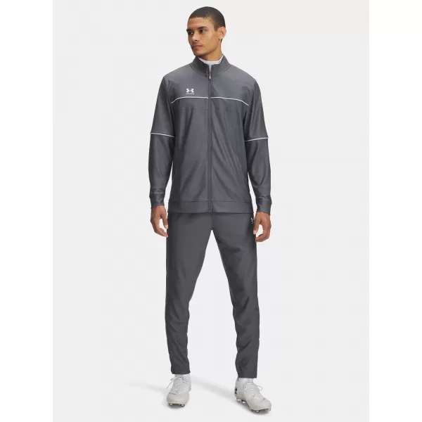  Moški komplet UNDER ARMOUR UA M CHALLENGER TRACKSUIT 6004052-025 SIVA 