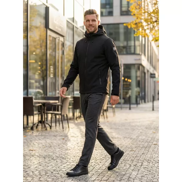  Moška softshell jakna ALTISPORT NEWET ČRNA 