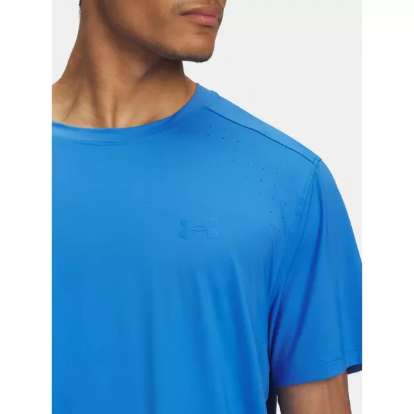  Moška majica s kratkimi rokavi UNDER ARMOUR UA LAUNCH ELITE SHORTSLEEVE 1389802-402 MODRA 
